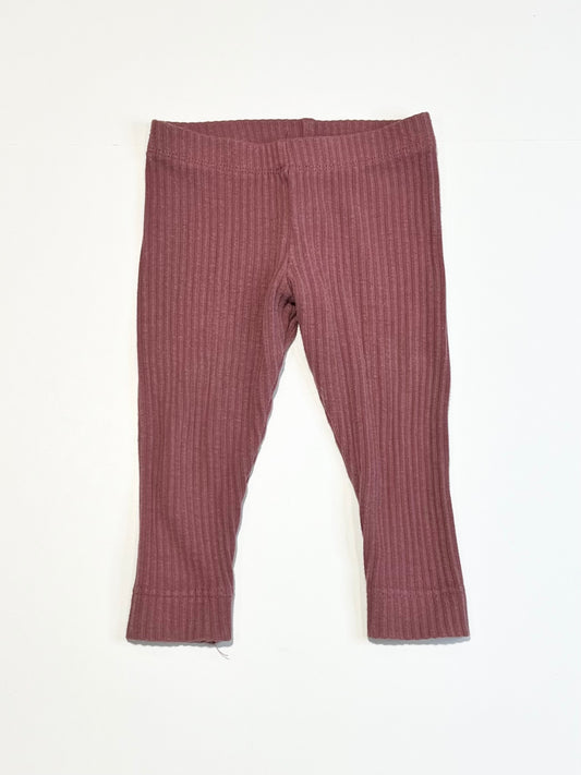 Ribbed leggings - Size 0