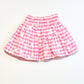 Gingham daisies skirt - Size 2