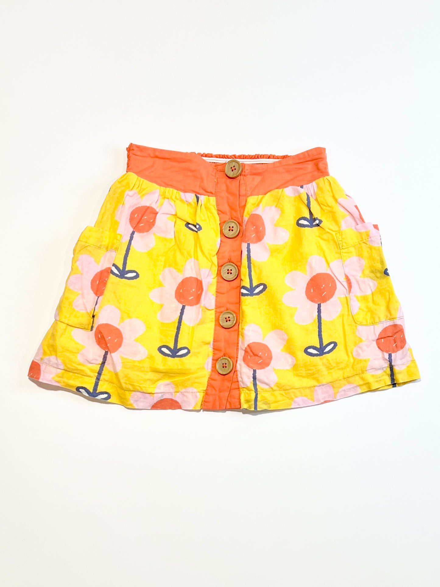 Floral button skirt - Size 2