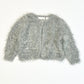 Sequined fluffy cardigan - Size 0