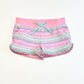 Striped sweat shorts - Size 2