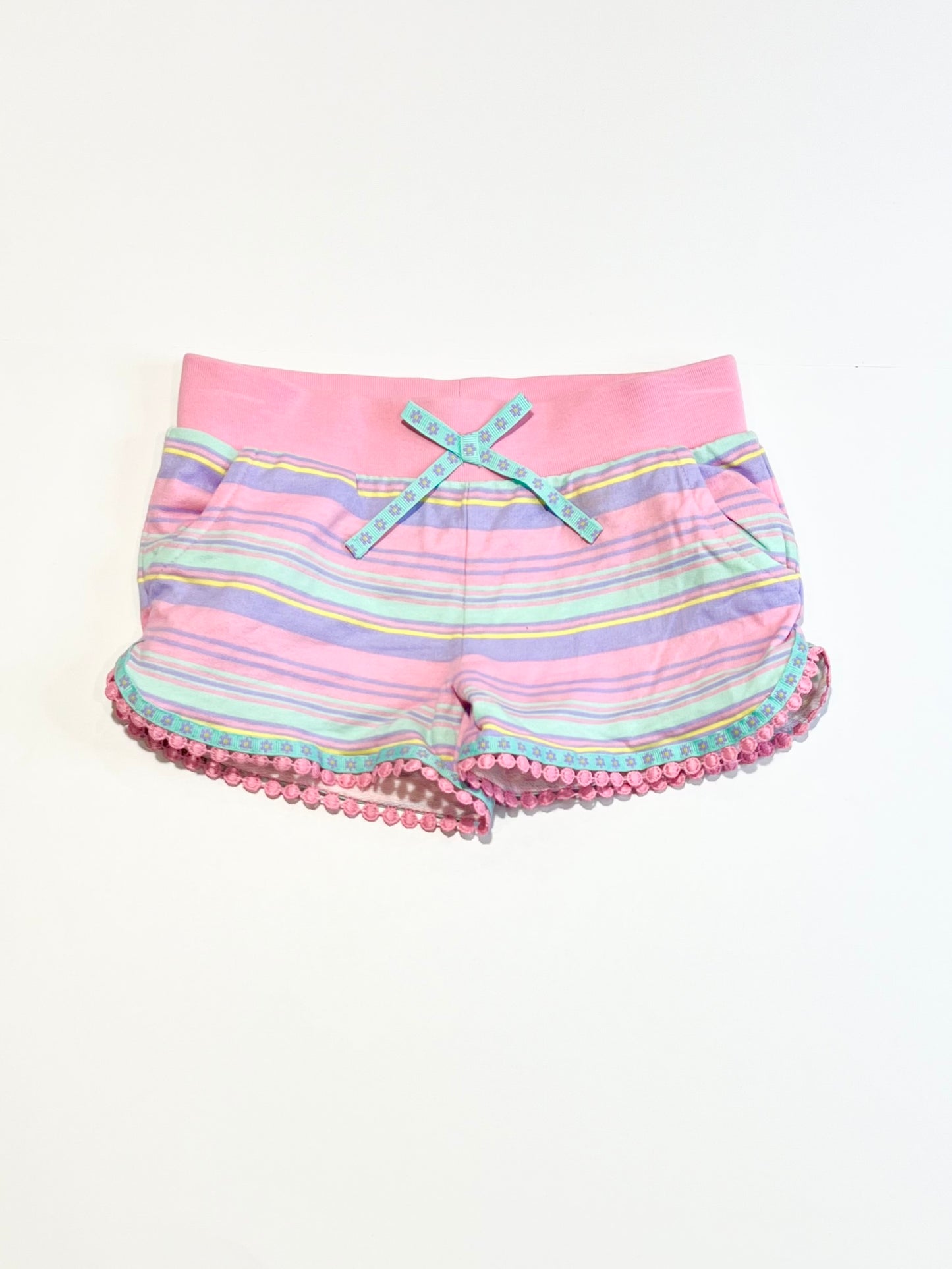 Striped sweat shorts - Size 2