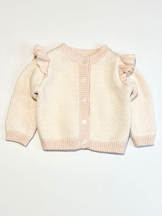 Pink cardigan - Size 0