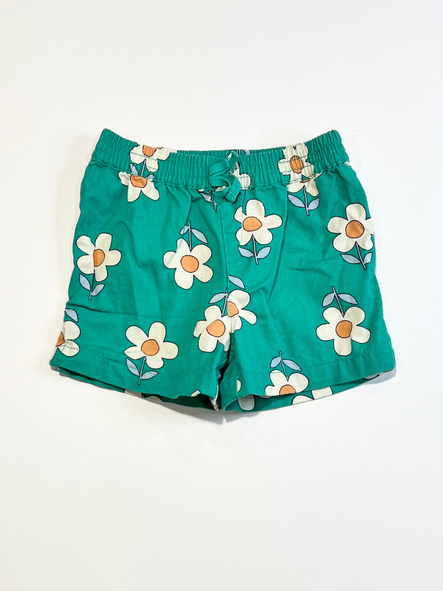 Woven floral shorts - Size 2