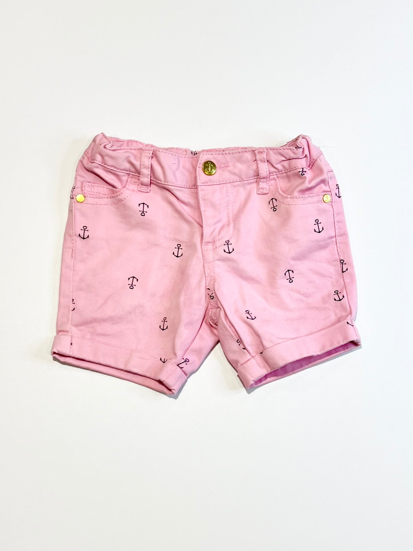 Pink anbchor shorts - Size 2