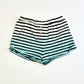 Striped jersey shorts - Size 2