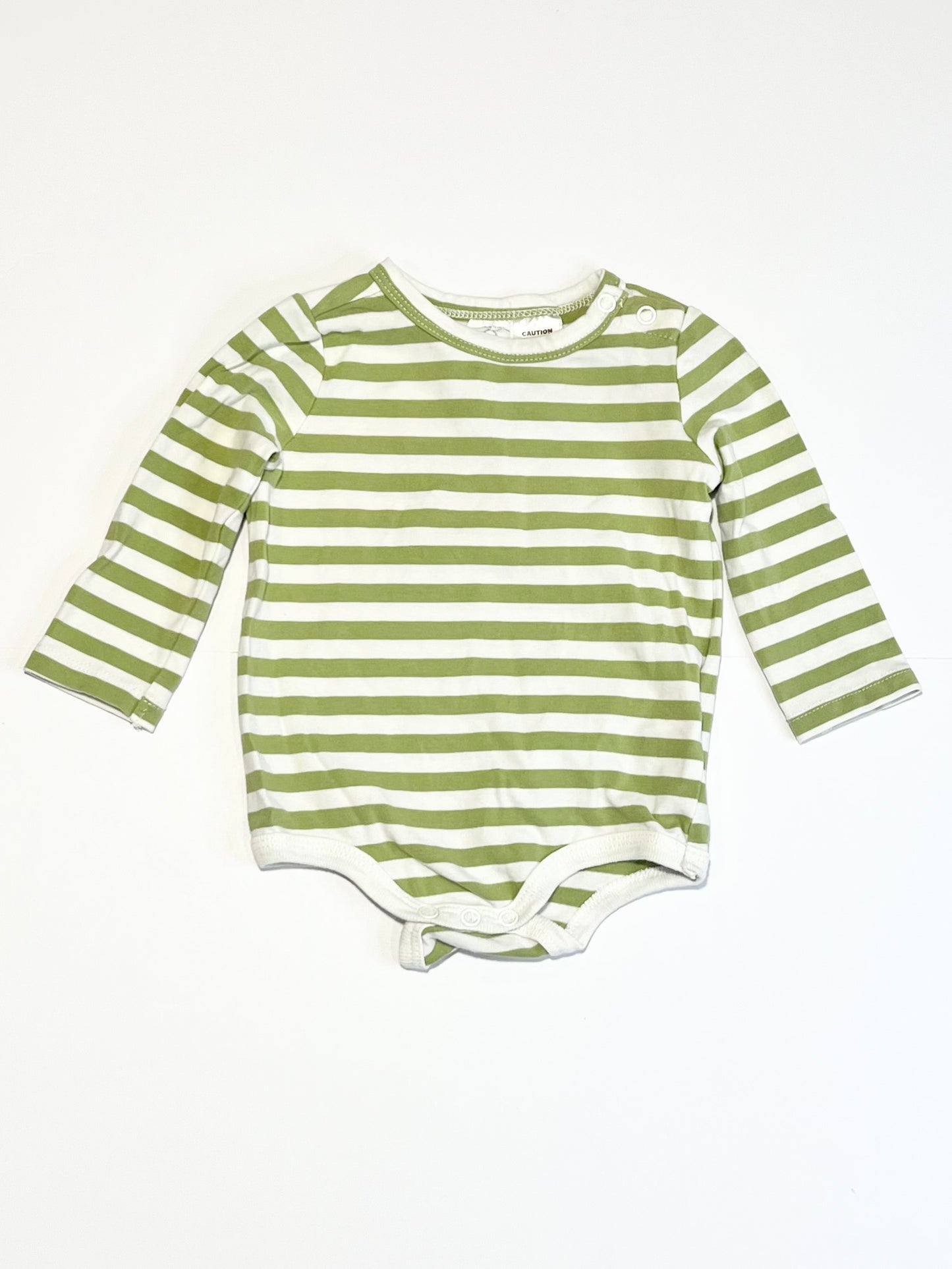 Green striped set - Size 00
