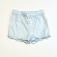 Blue ruffle shorts - Size 2