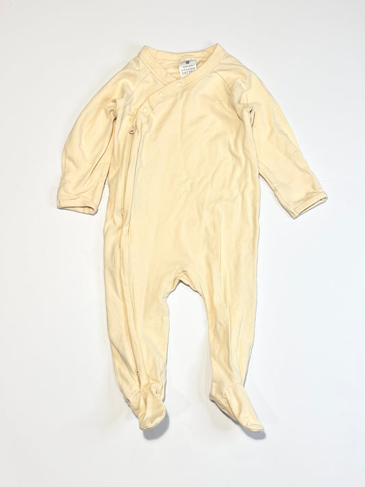 Cream zip onesie - Size 00