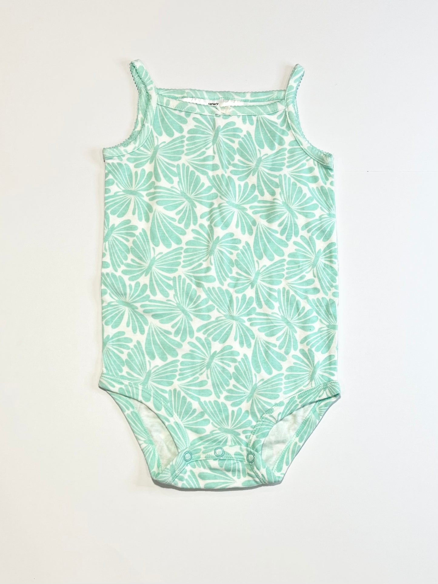 Green ribbed bodysuit - Size 2