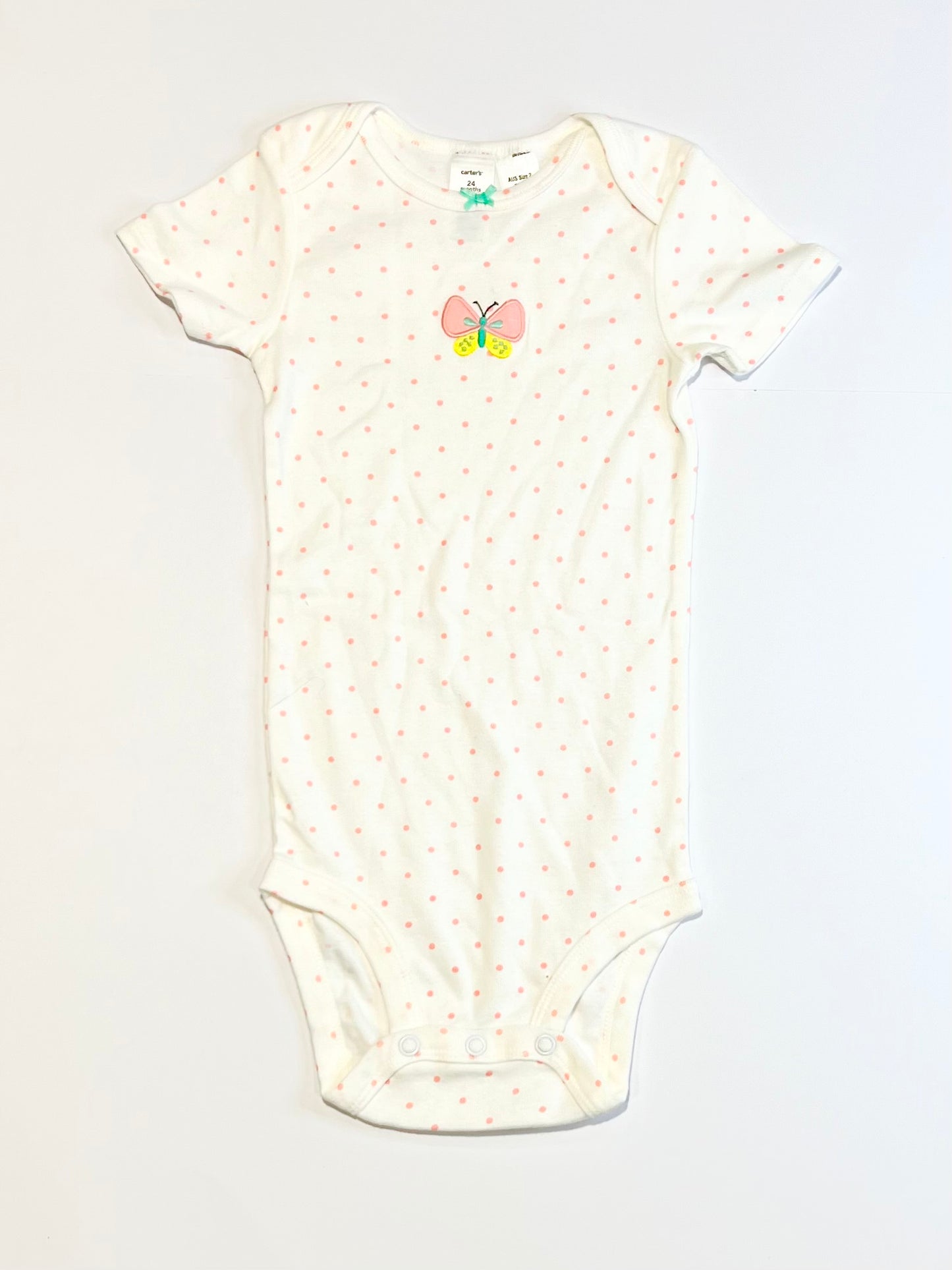 Spotty ribbed bodysuit - Size 2