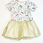 Stars tutu bodysuit - Size 2
