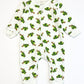Green turtles zip onesie - Size 4-6 months