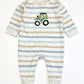 Tractor fleece onesie - Size 00