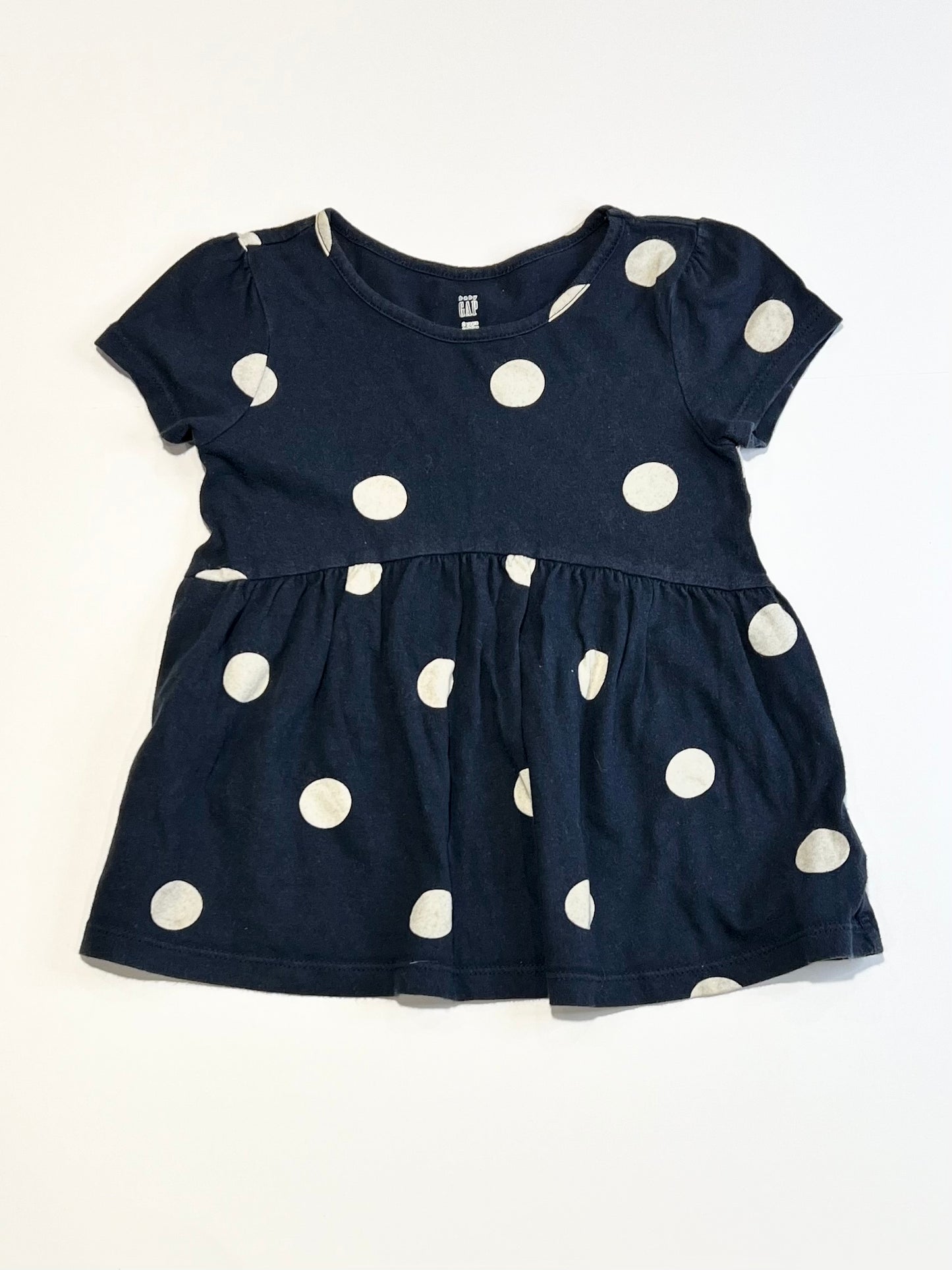 Spotty peplum tee - Size 2