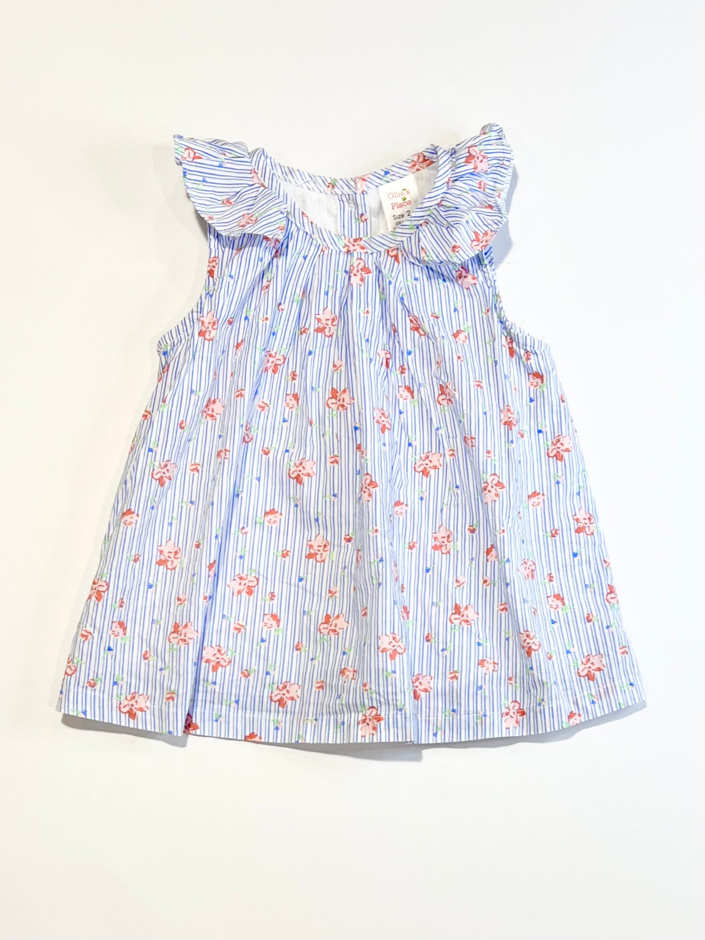 Floral cotton top - Size 2