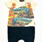 Burn rubber romper - Size 2