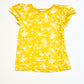 Yellow floral tee - Size 2