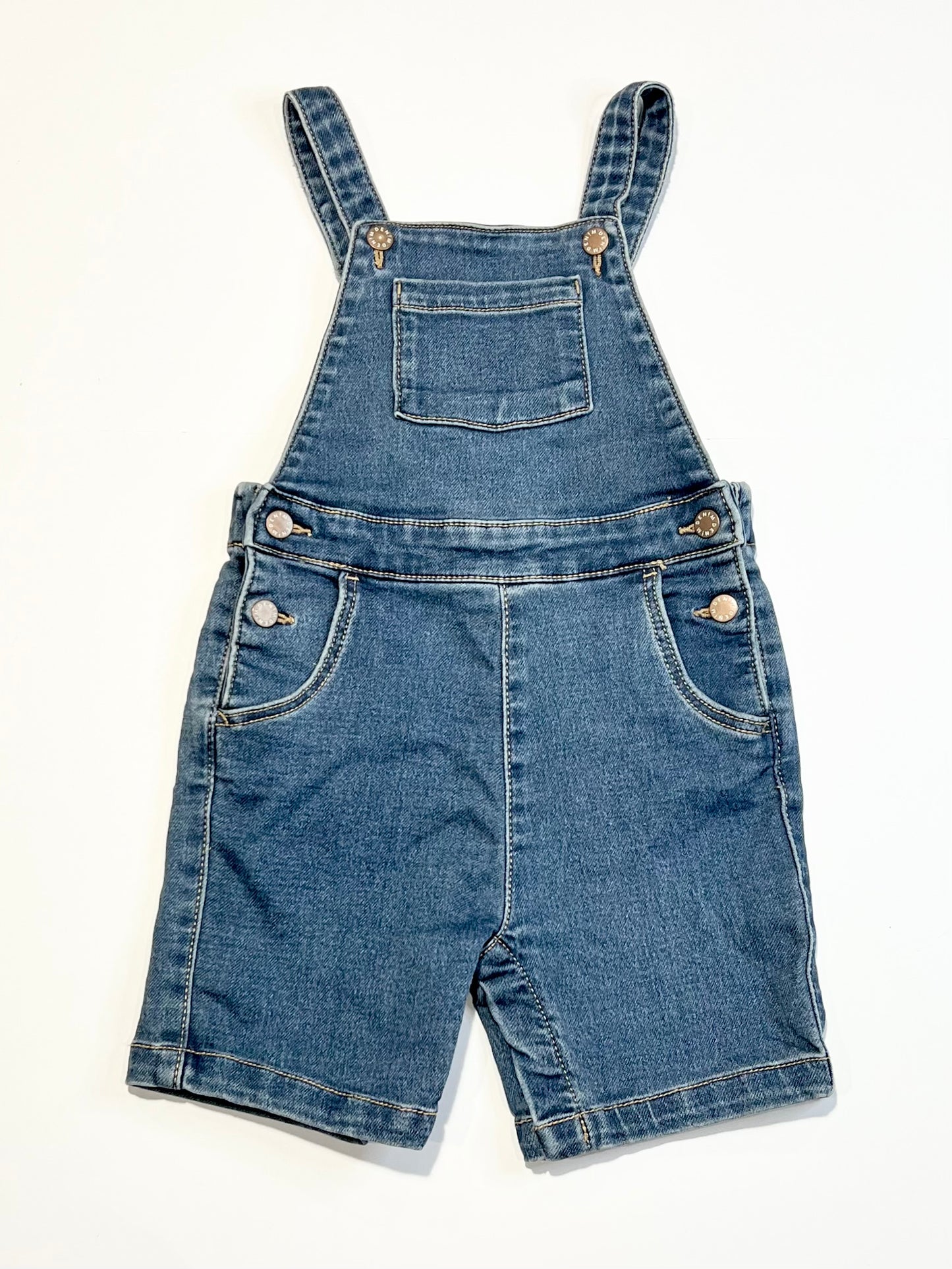 Denim shortalls - Size 2