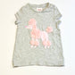 Pink poodle tee - Size 2