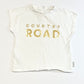 White sequined tee - Size 2