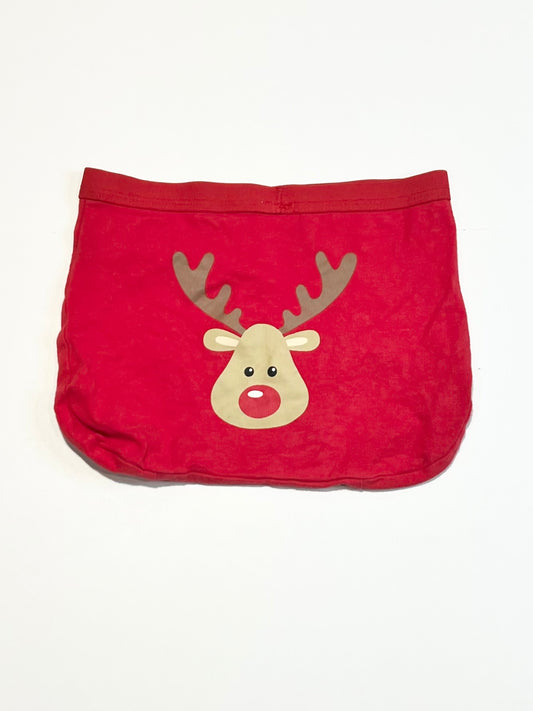 Christmas nappy cover - Size 2