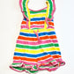Striped jersey playsuti - Size 2
