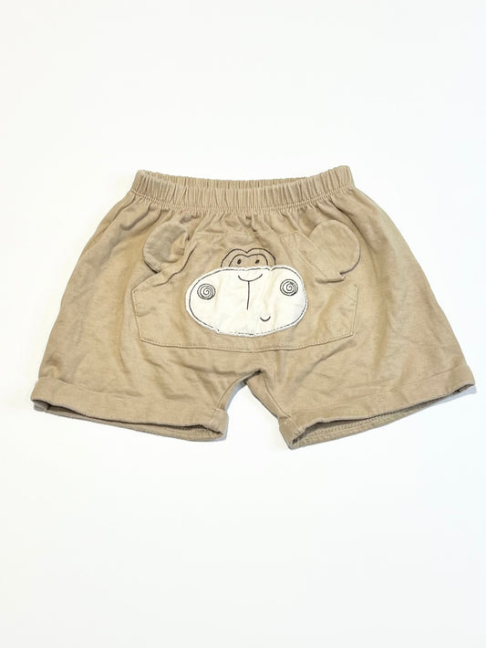 Jersey monkey shorts - Size 2