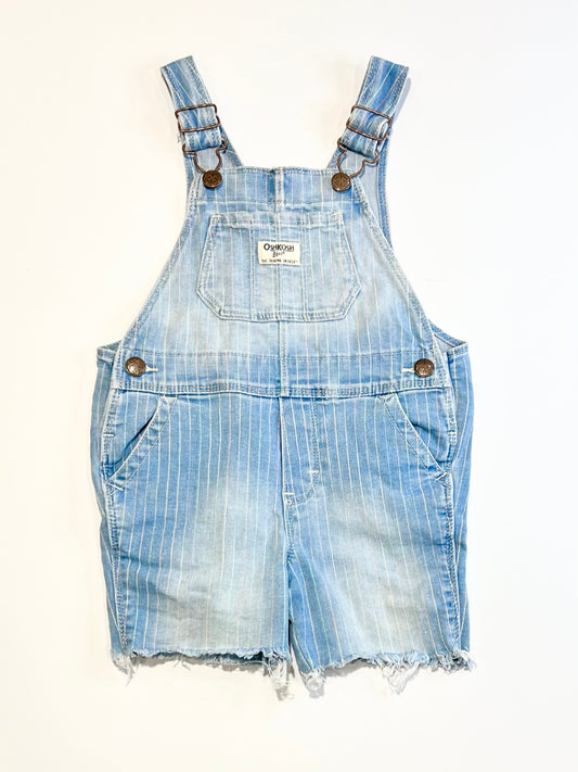 Striped denim overalls - Size 2