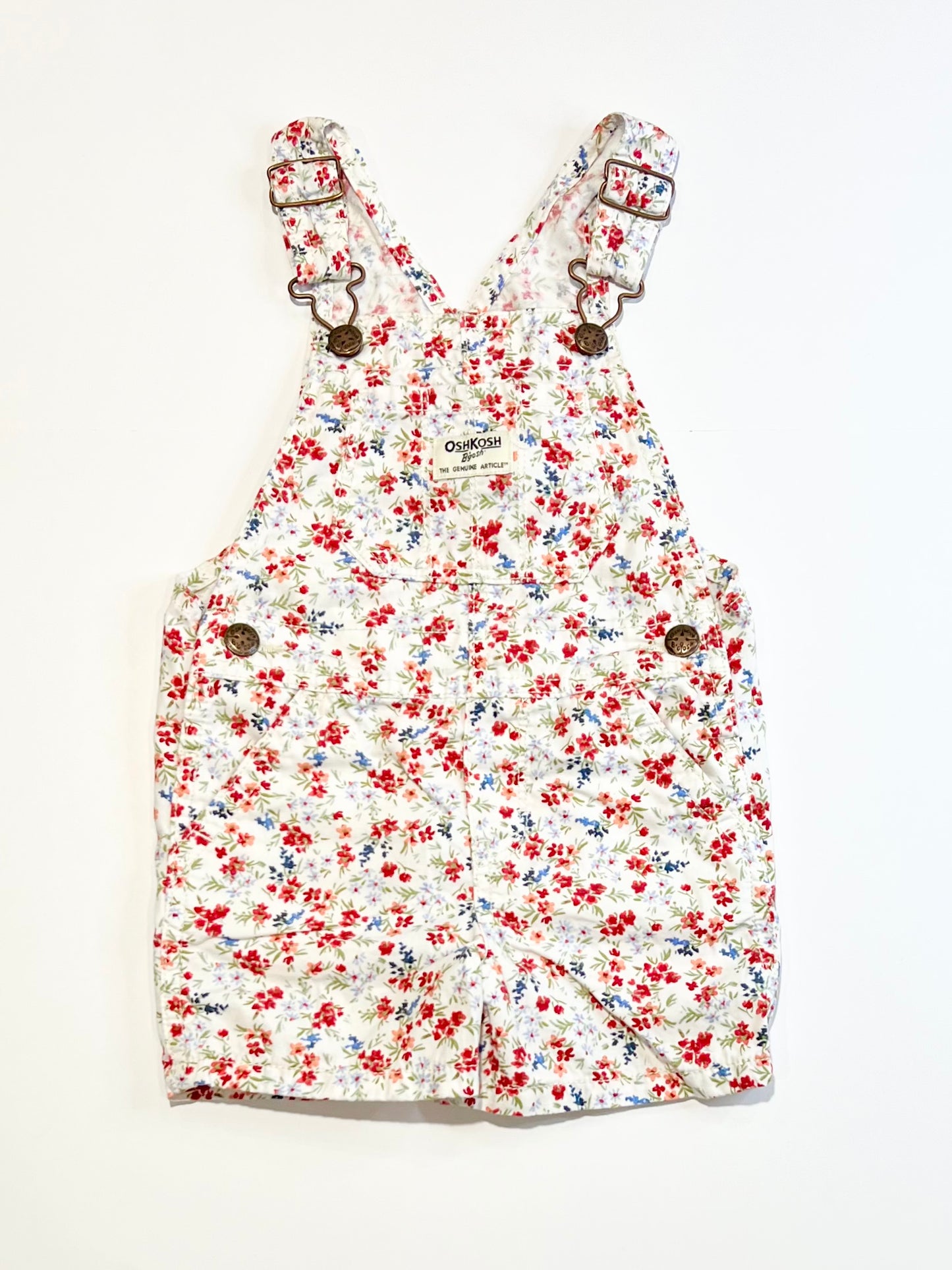 Floral overalls - Size 2