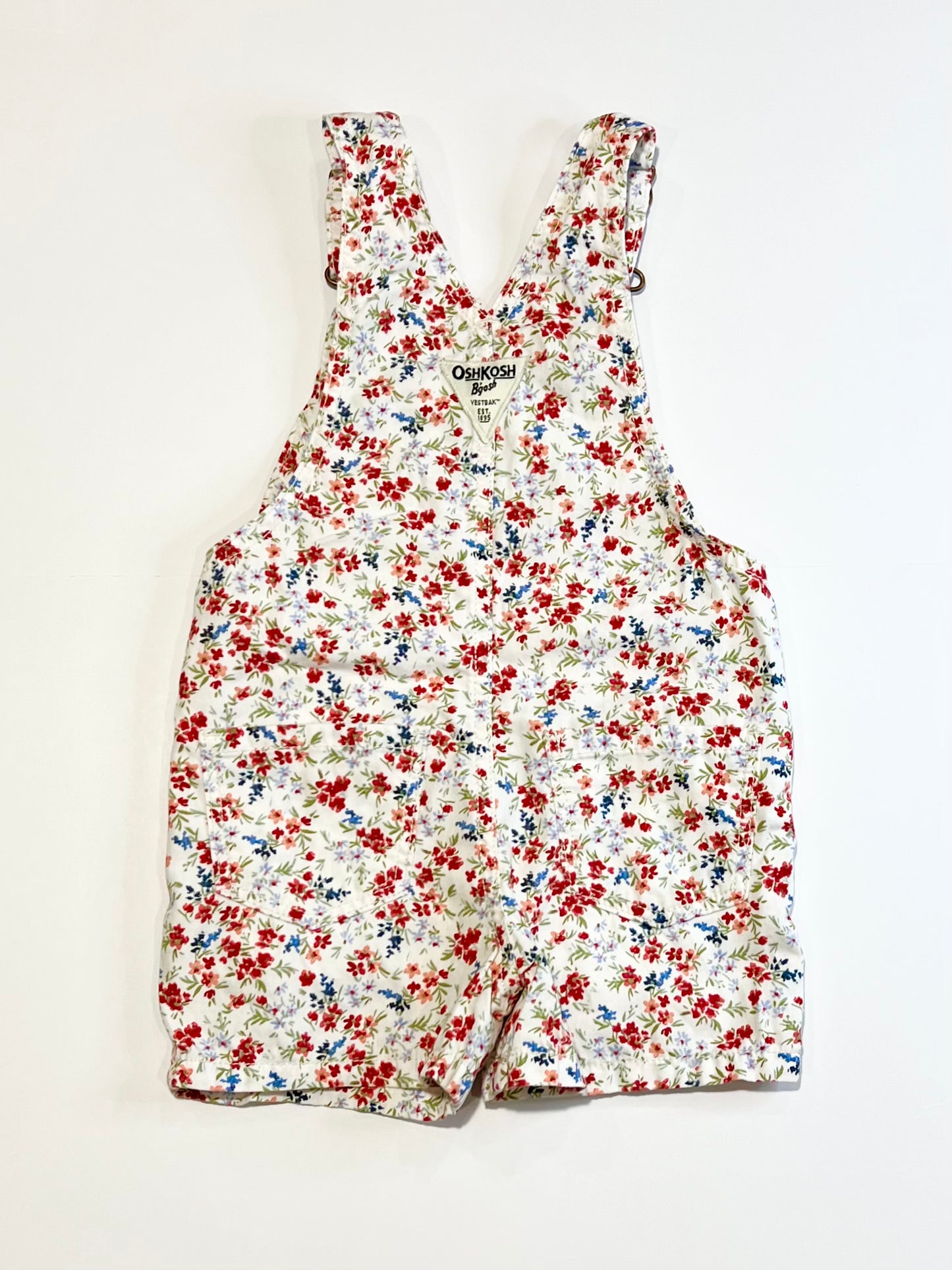 Floral overalls - Size 2