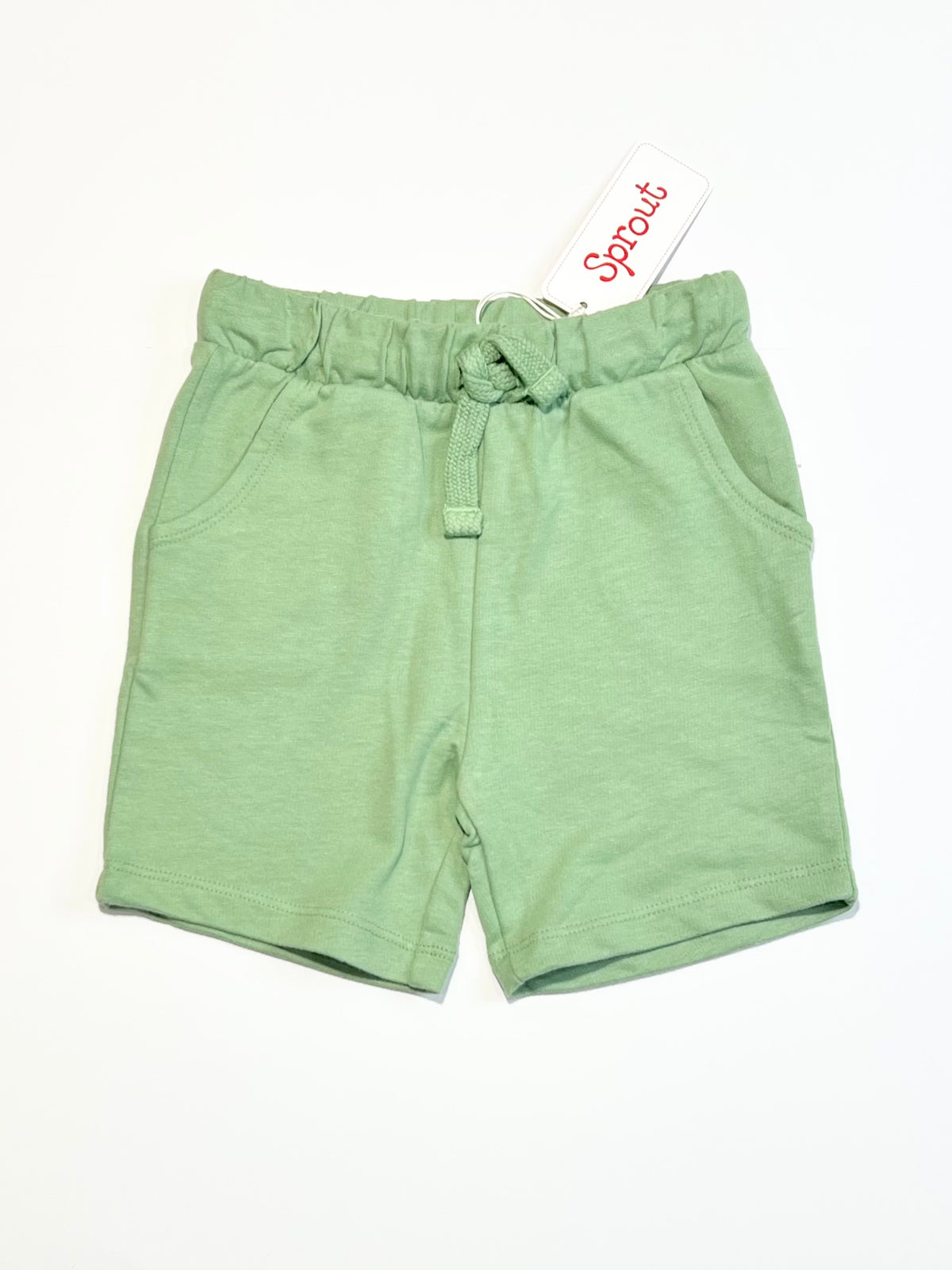 Green sweat shorts brand new - Size 2