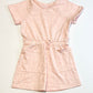Pink jersey dress - Size 2