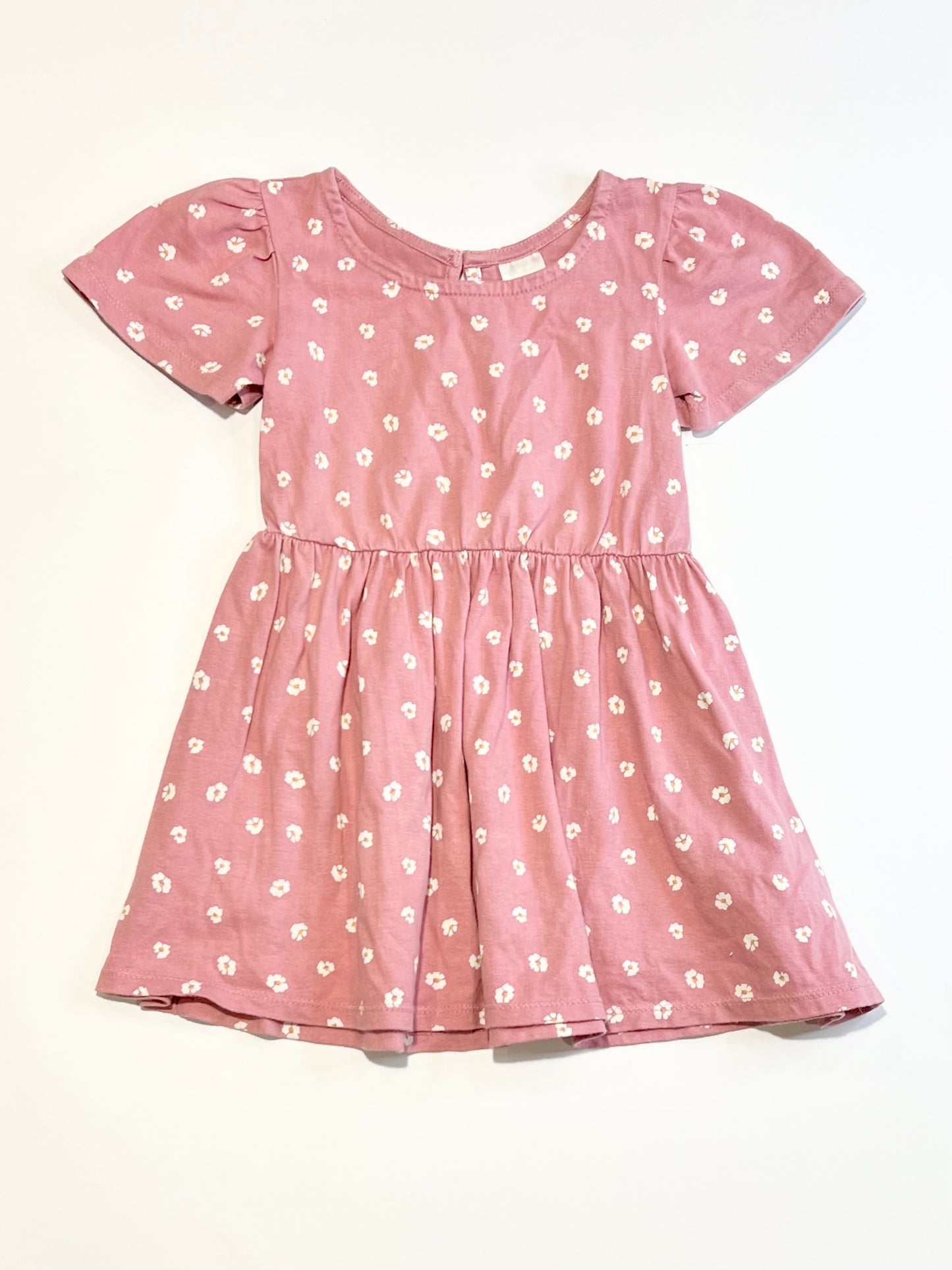 Floral jersey dress - Size 2