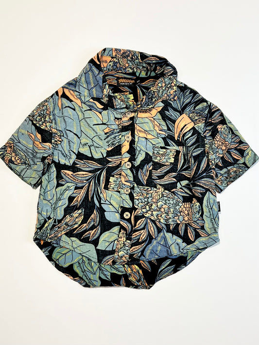 Leafy birds shirt - Size 1-2