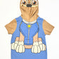Hooded Chase tee - Size 2