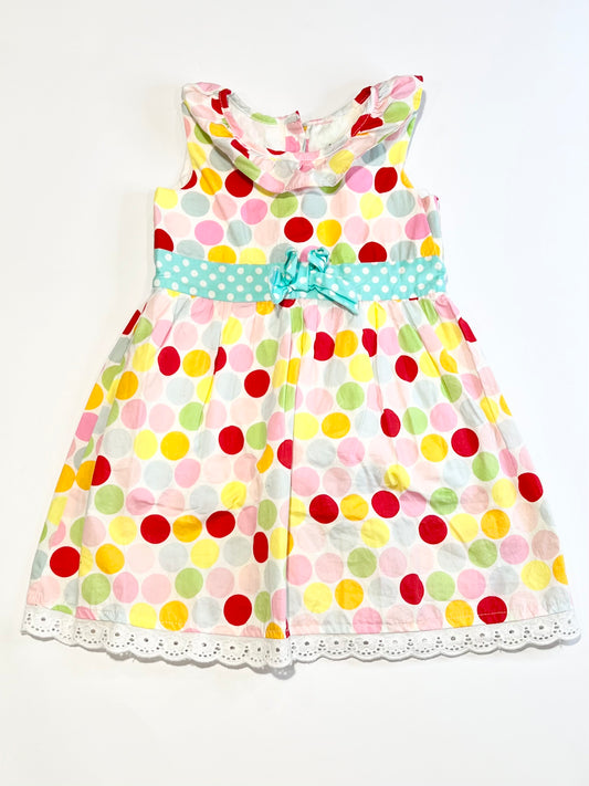 Spotty dress - Size 2-3