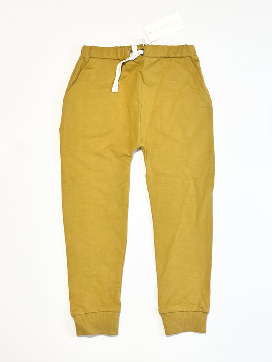 Mustard joggers brand new - Size 5