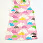 Clouds jersey dress - Size 2