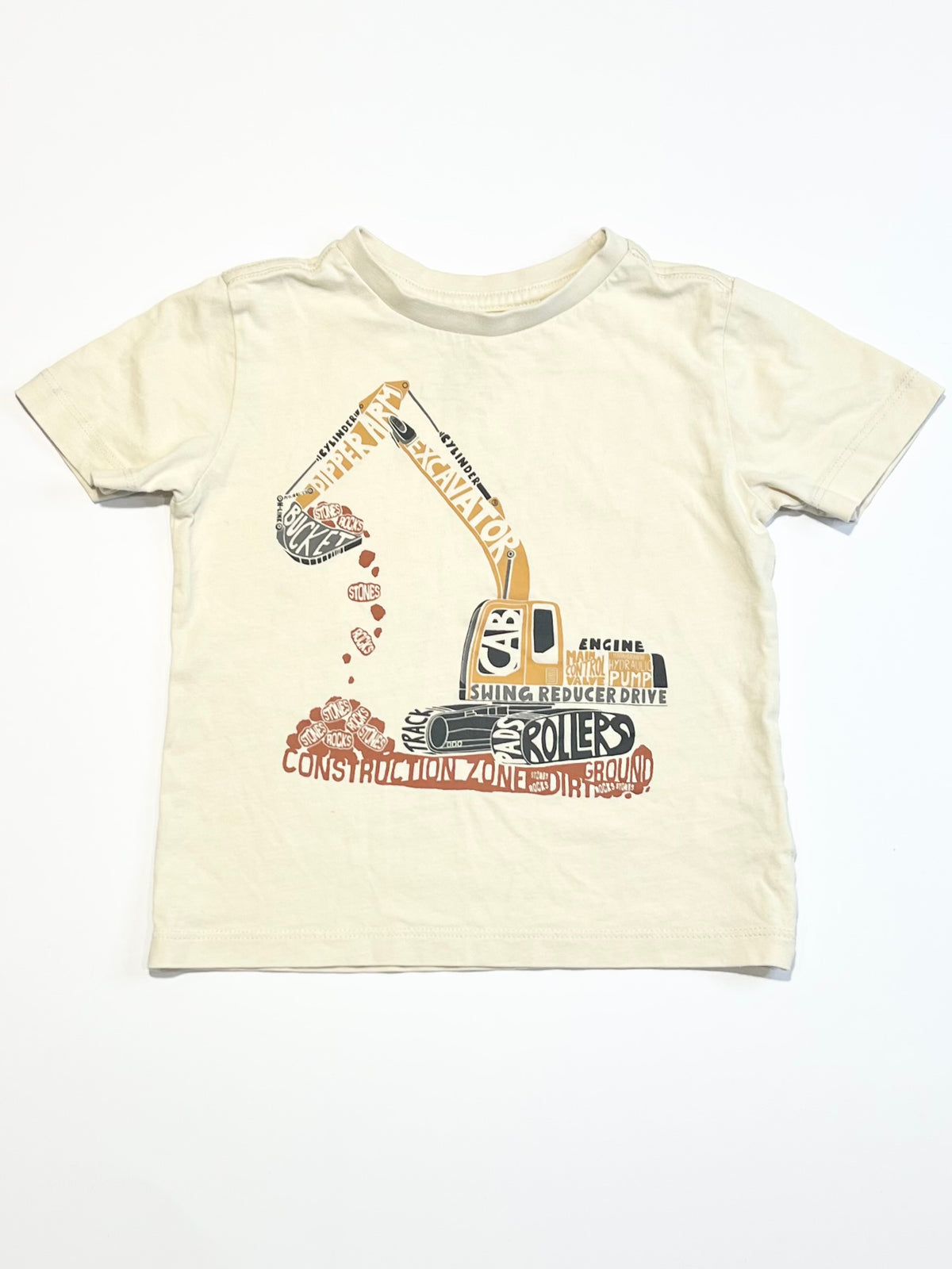 Tan digger tee - Size 2