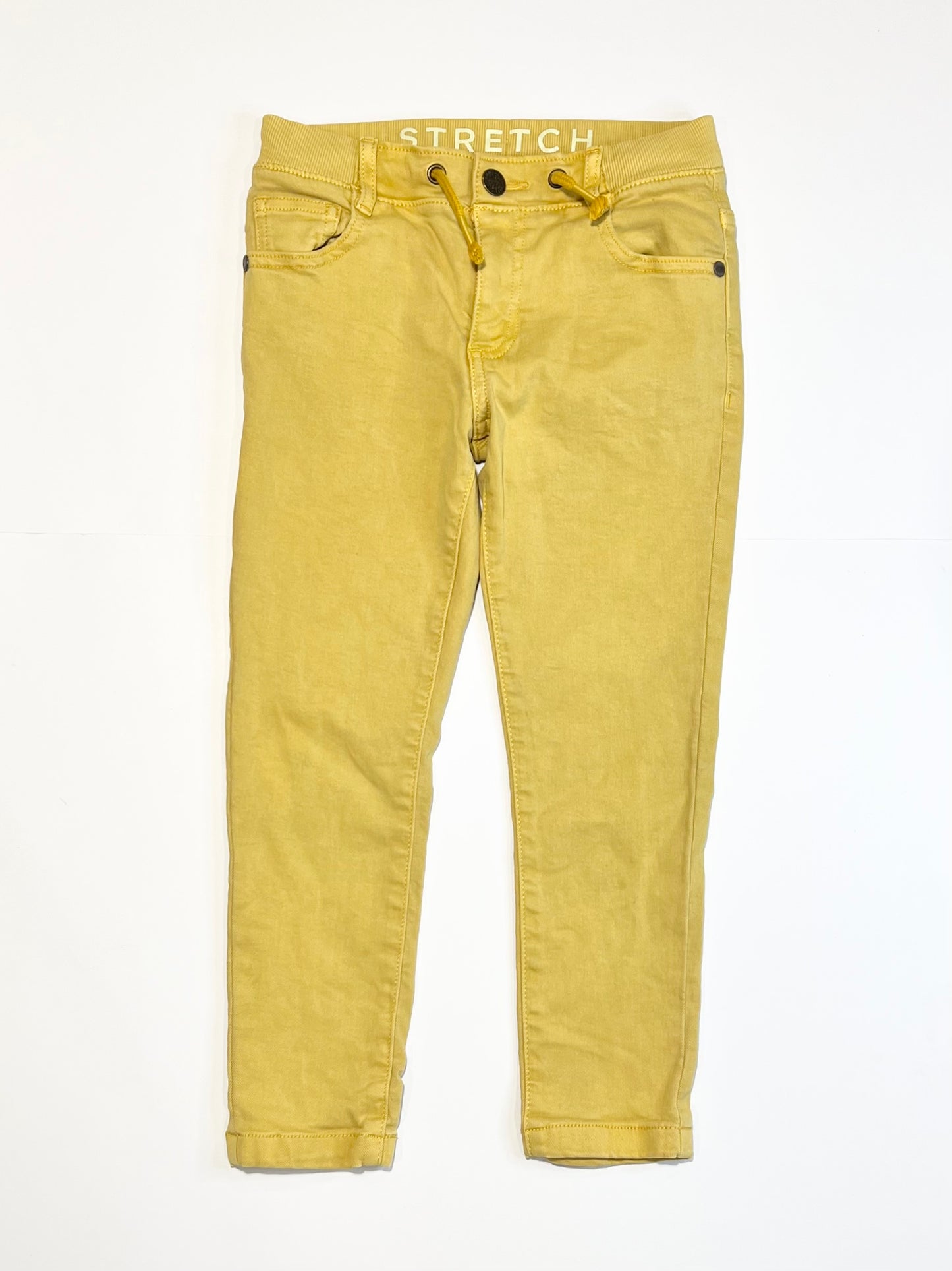 Mustard denim jeans - Size 5-6