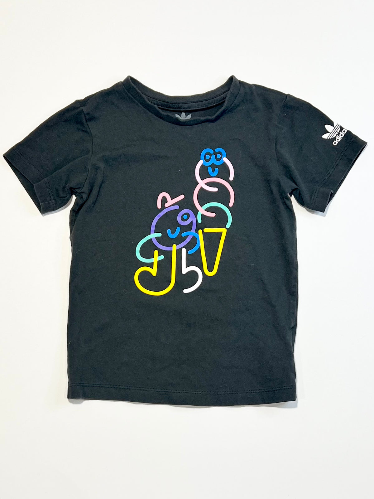 Black ice cream tee - Size 2-3