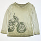 Green ombre motorbike top - Size 5