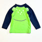 Green frog rashie - Size 1