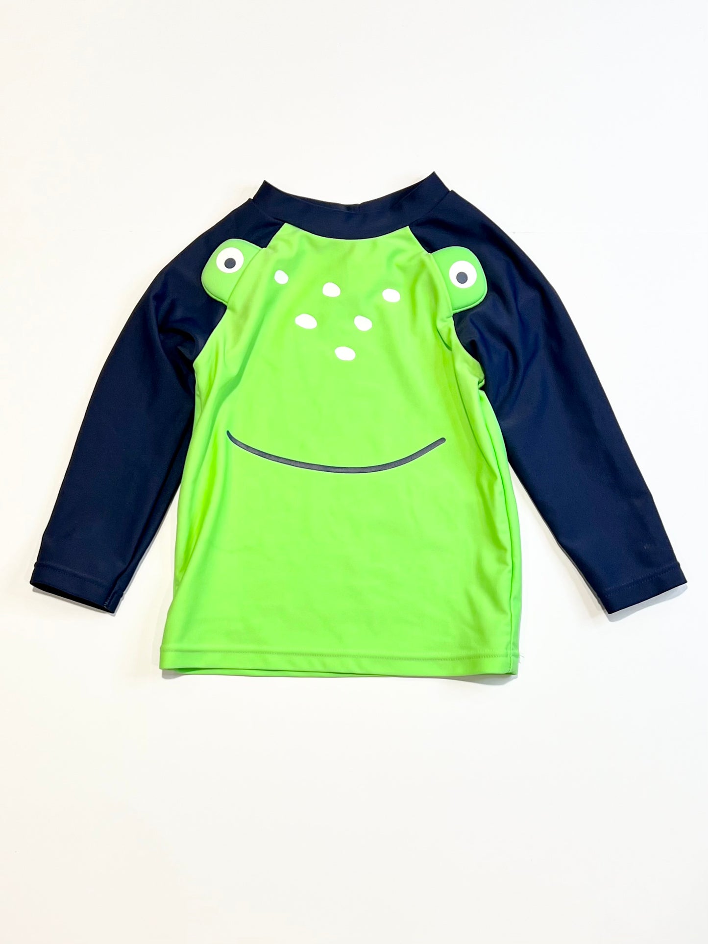 Green frog rashie - Size 1