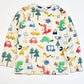 Tan animals top - Size 5