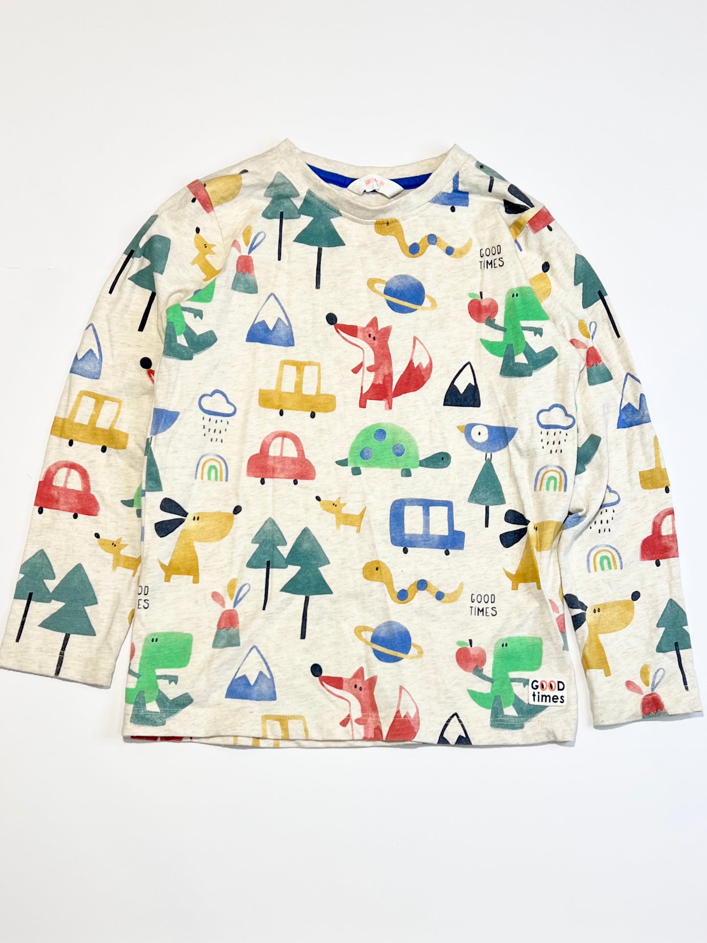 Tan animals top - Size 5