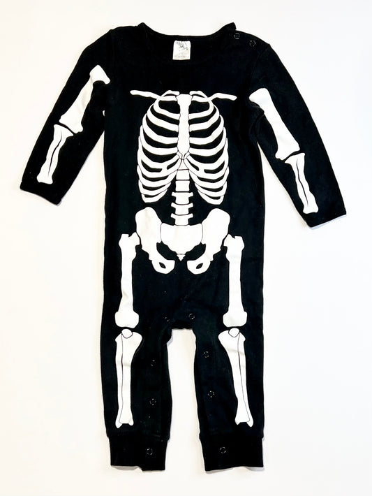 Skeleton onesie - Size 1