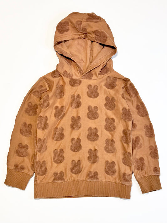 Brown Miffy hoodie - Size 5