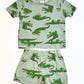 Green crocs pyjamas - Size 1